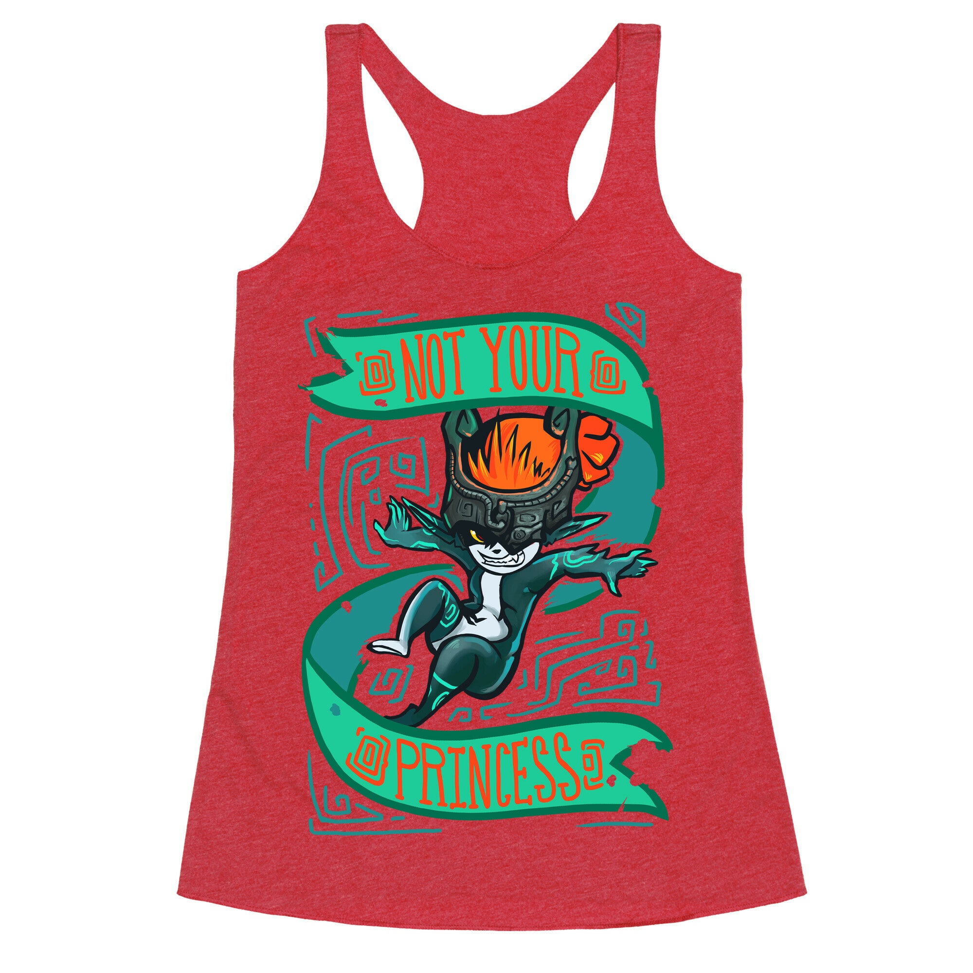 Midna: Not Your Princess Racerback Tank